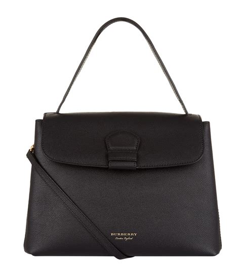 Burberry Camberley Medium Leather Bag in Black 